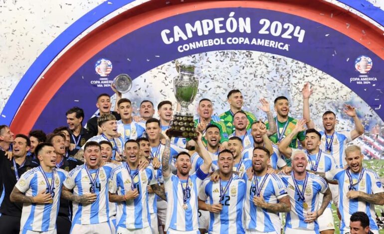 Football : L’Argentine triomphe face à la Colombie en finale de la Copa America 2024.