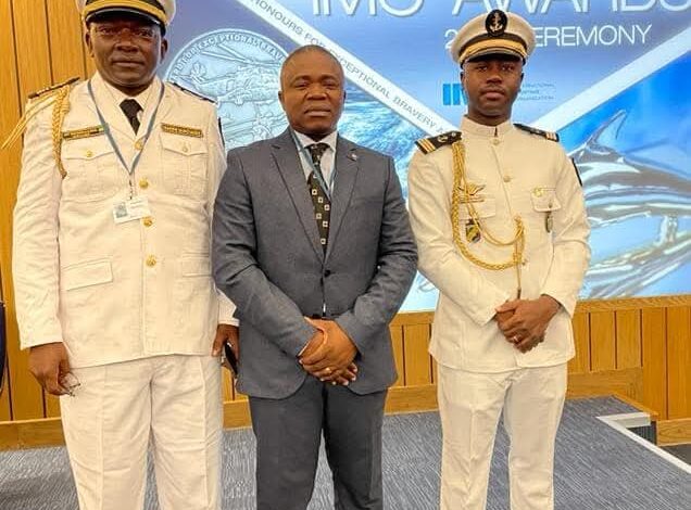 Deux Marins Gabonais Honorés par l’OMI pour leur Courage Exceptionnel