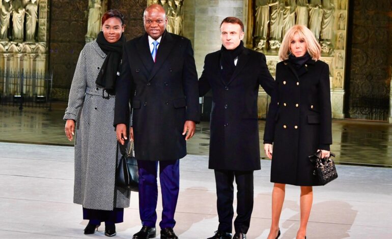 France/ Notre-Dame: Oligui Nguema à l’inauguration