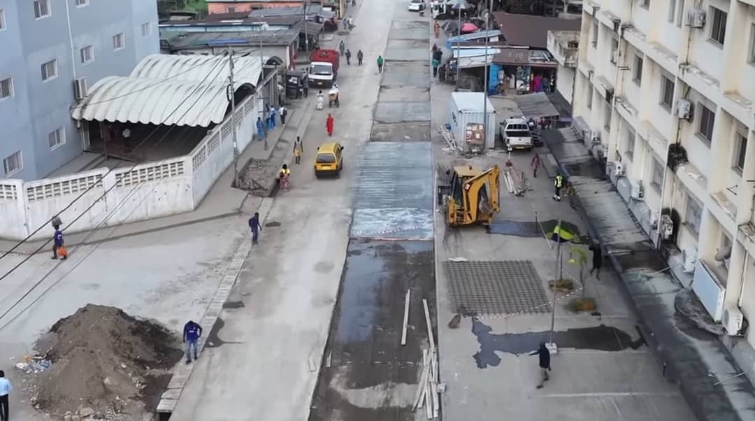 Libreville : l’axe routier Awendjé – Carrefour B2 en pleine réhabilitation grâce au CTRI