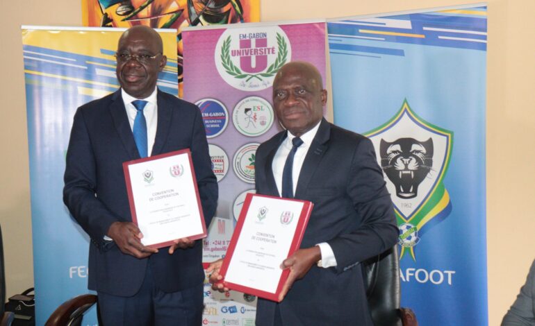 Partenariat stratégique entre la FEGAFOOT et EM Gabon Université : Un nouveau tournant pour le football gabonais