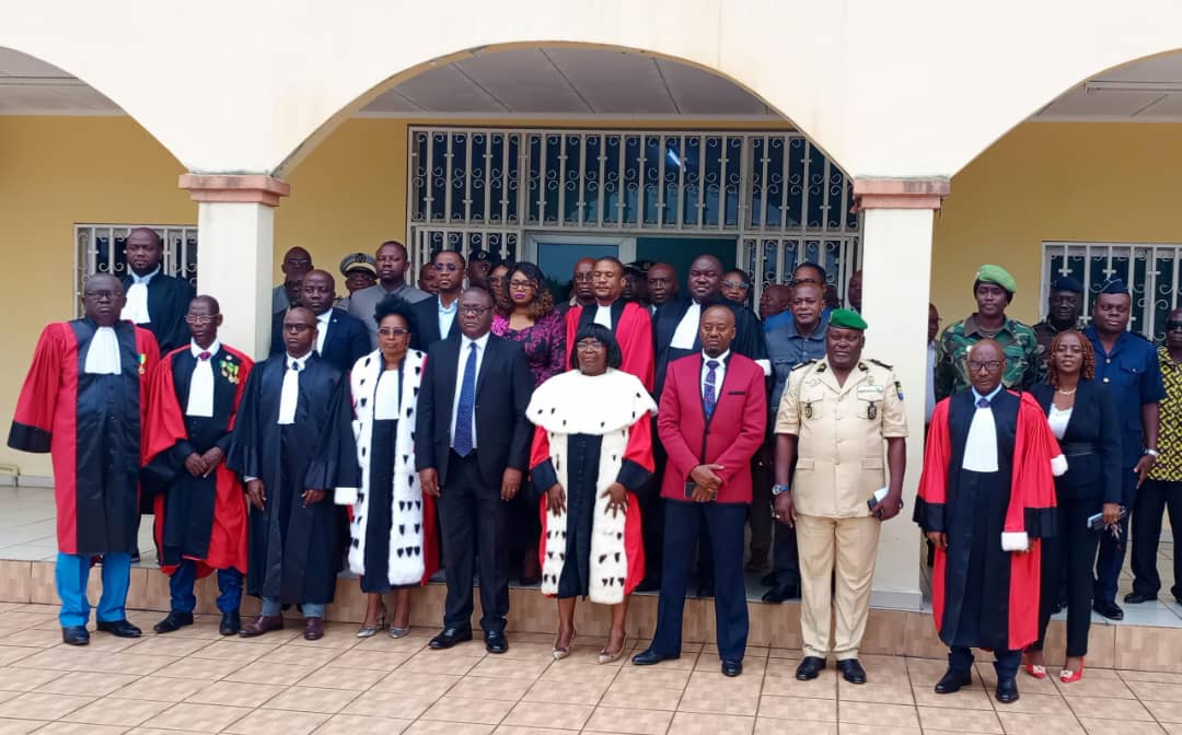 Tchibanga : Installation des Greffiers Promus à l’occasion de la Rentrée de la Juridiction Financière