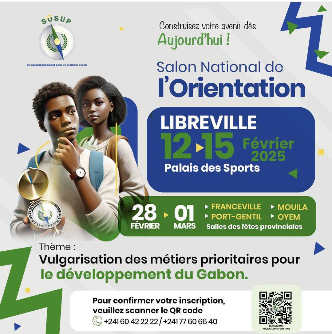 Le Salon National de l’Orientation 2025 : Une opportunité unique pour l’avenir du Gabon