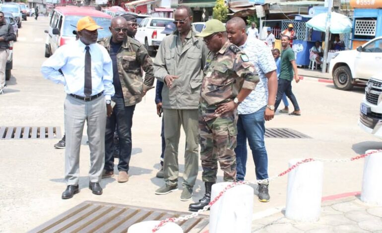Réhabilitation des voiries urbaines : Le ministre des travaux publics inspecte les chantiers du grand libreville