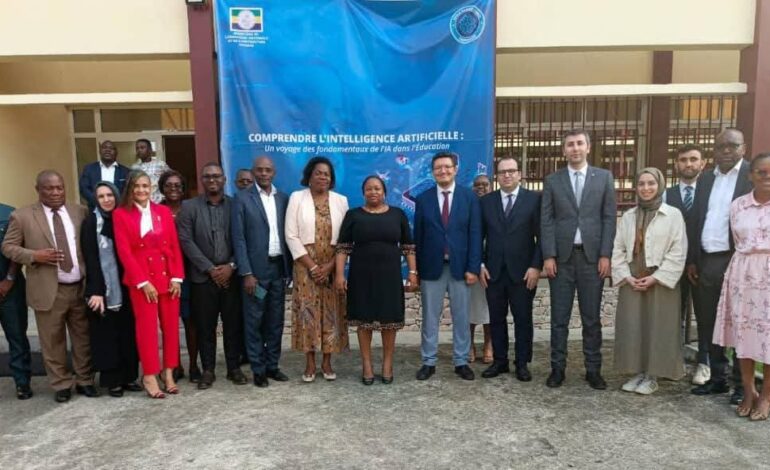 Gabon : Le Ministère de L’éducation nationale a lancé la formation de 200 agents à l’utilisation de l’Intelligence Artificielle avec l’appui de la Fondation MAARIF Turque.