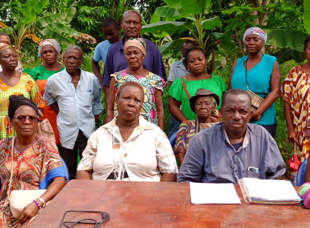 Komo Mondah : Colère et frustration du collectif des populations impactées par le projet de l’autoroute Andem-Igoumié .