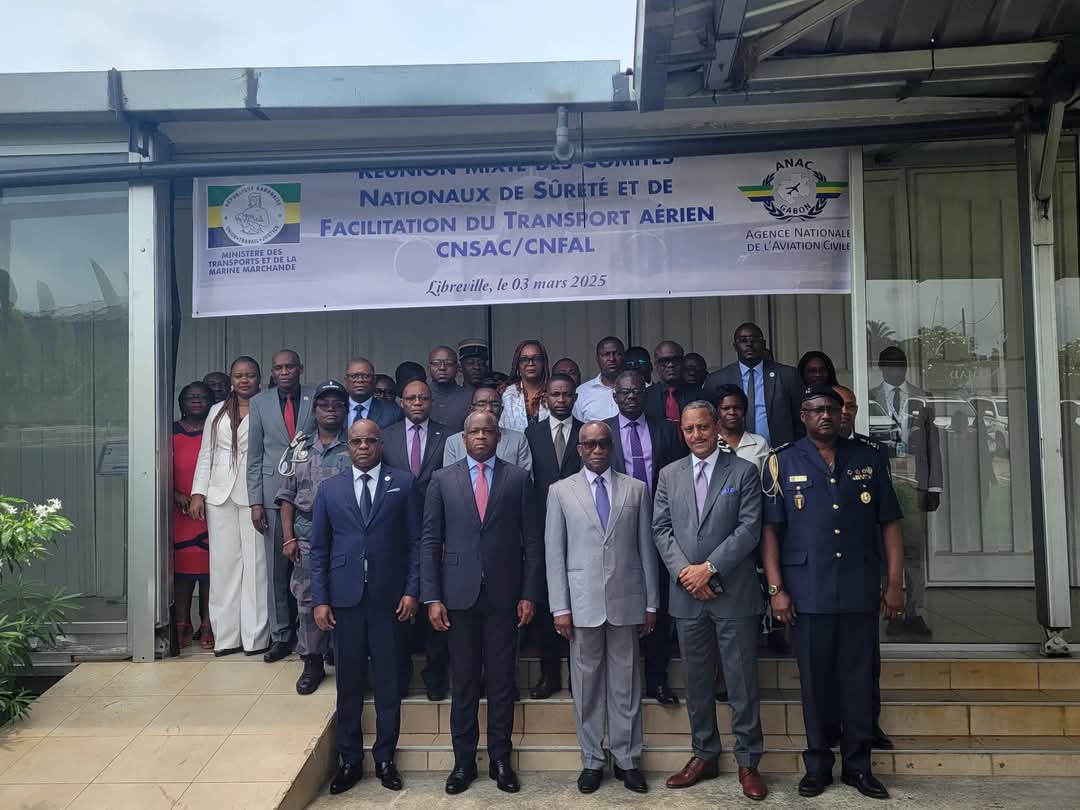 Gabon : Réunion stratégique pour la sûreté et la facilitation du transport aérien