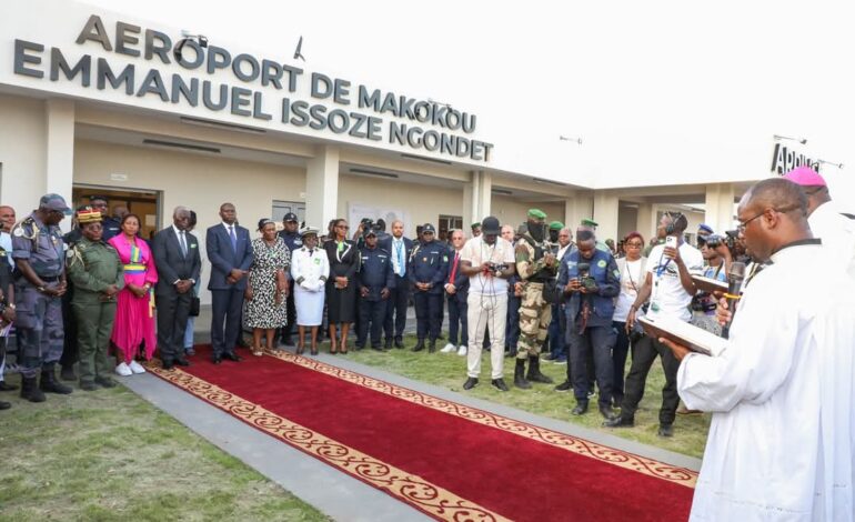 Inauguration de l’Aéroport de Makokou : Un Hommage à Emmanuel Issoze Ngondet