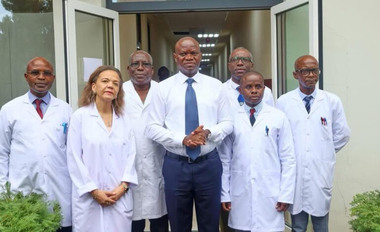 Le Général Brice Clotaire Oligui Nguema au CHU de Libreville pour ses examens médicaux