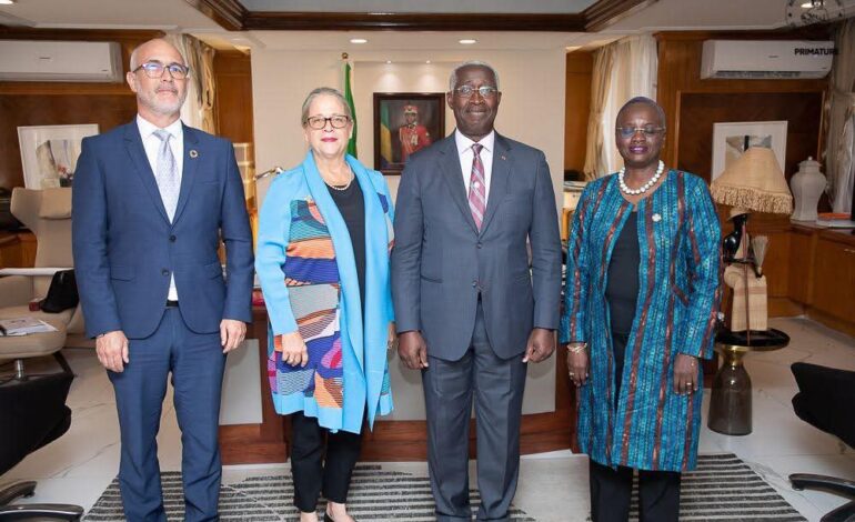 Visite d’adieu de la Coordonnatrice Résidente du Système des Nations Unies au Gabon : un bilan de collaboration réussi