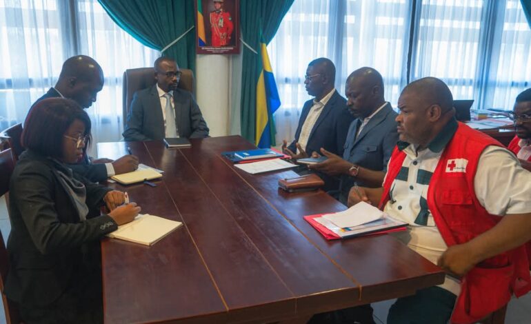 Environnement : La Croix-Rouge gabonaise reçue par le ministre Mays Mouissi