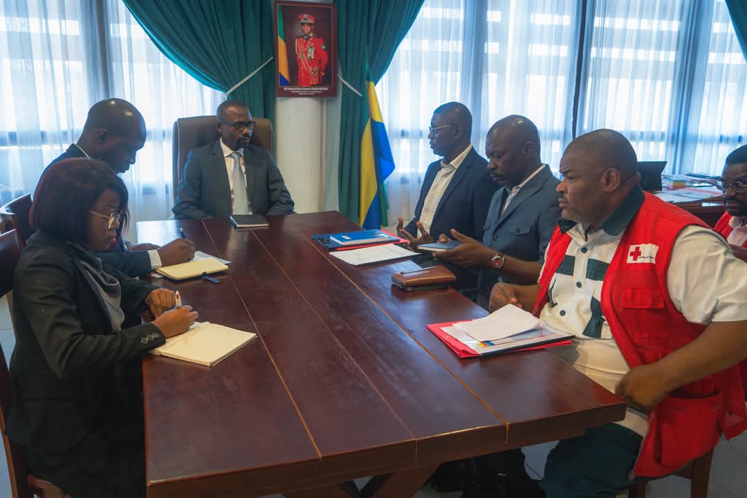 Environnement : La Croix-Rouge gabonaise reçue par le ministre Mays Mouissi