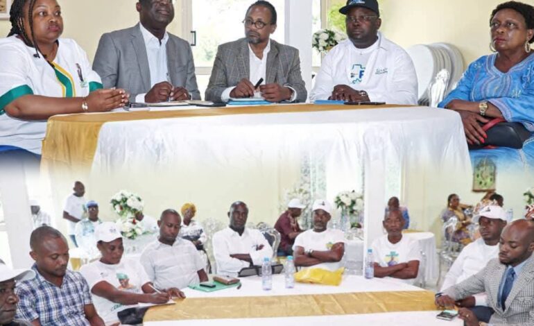 NTOUM / Présidentielle 2025 // Rencontre avec l’Exécutif Local : Une Mobilisation Générale pour la Campagne de Brice Clotaire Oligui Nguema