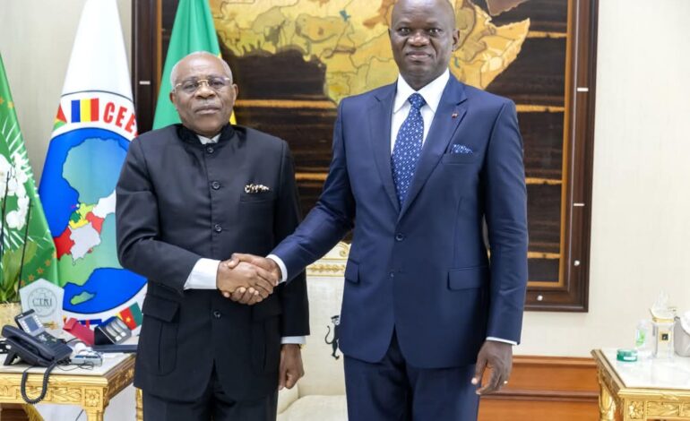 CEMAC : Le Président Oligui Nguema reçoit Baltasar Engonga Edjo’o en prélude au prochain sommet