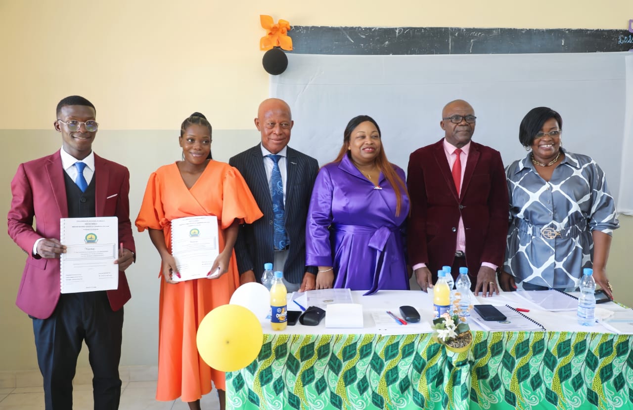 Soutenances 2025 : La ministre d’État Camelia Ntoutoume Leclercq salue l’excellence à l’ENIL