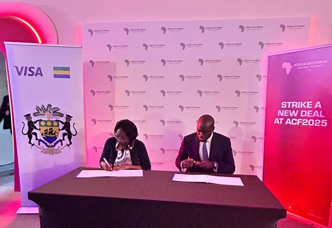 Le Gabon officialise un partenariat avec Visa pour accélérer l’inclusion financière et la digitalisation des services publics