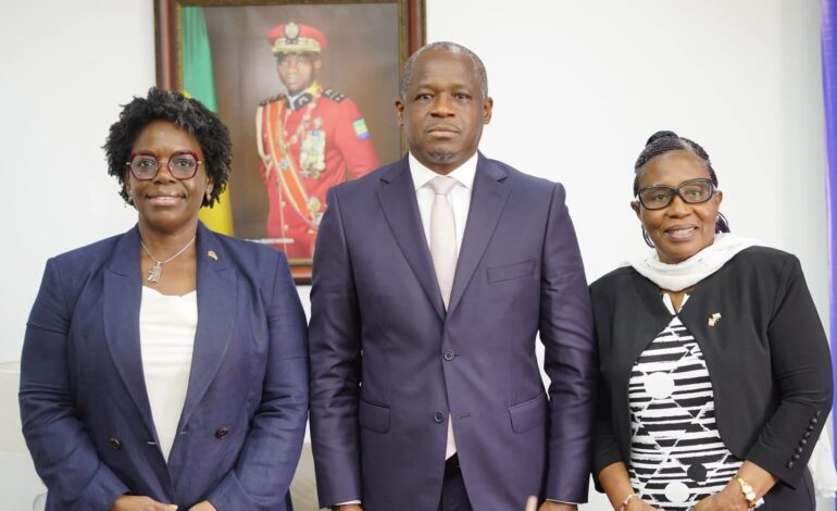 Renforcement de la coopération Gabon-Canada : le Ministre Hermann Immongault reçoit le Haut-Commissaire Lorraine Anderson