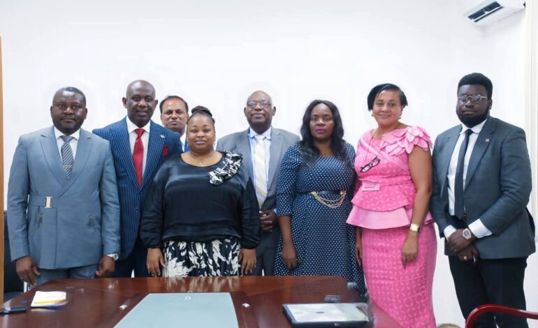 Éducation : Le consortium Project 2MORROW reçu au cabinet de Camélia NTOUTOUME LECLERCQ
