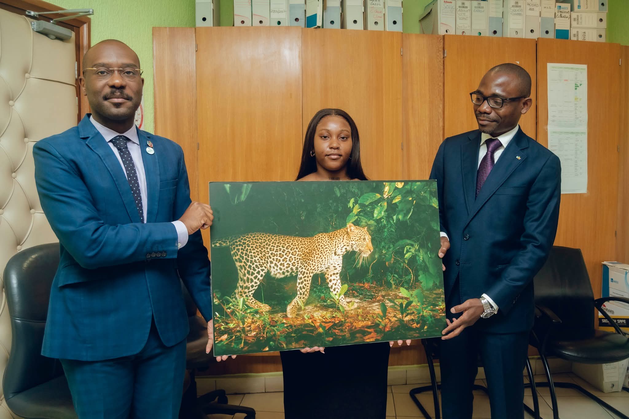 Emma’a en visite au Ministère de l’Environnement à Libreville : un dialogue entre culture et écologie