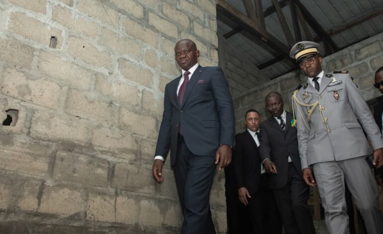 Le Président Oligui Nguema au chevet des familles impactées par les travaux du Boulevard de la Transition