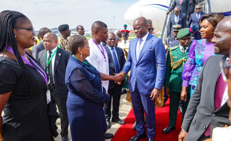 Brice Clotaire Oligui Nguema à Abuja pour la 32ᵉ Assemblée d’Afreximbank