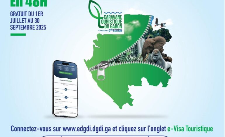Gabon : un e-Visa touristique gratuit pour dynamiser la saison estivale