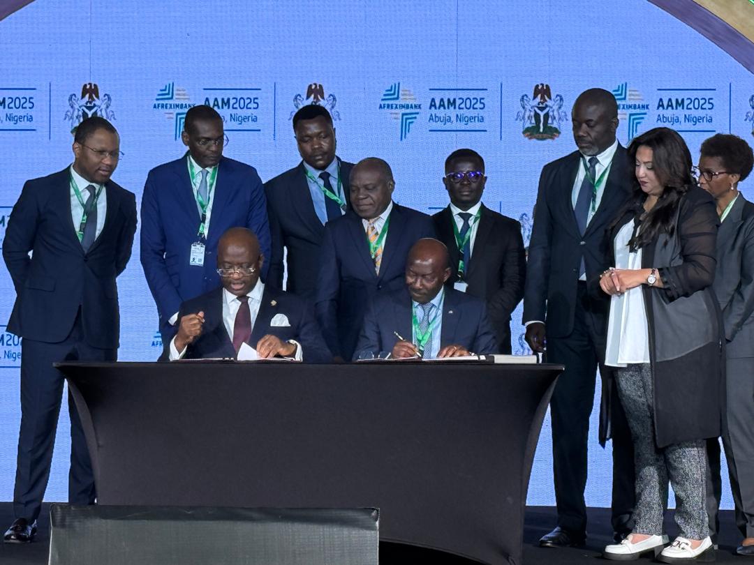 Le Gabon signe deux conventions majeures avec Afreximbank