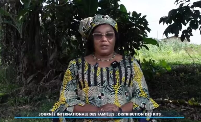 Solidarité à Oyem : des kits de première nécessité remis aux familles vulnérables