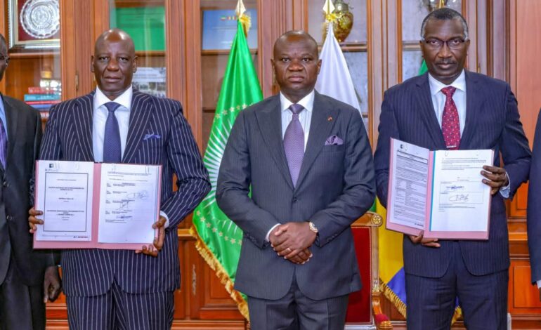 Gabon : Lancement officiel du projet routier Ntoum–Cocobeach pour 100 milliards FCFA