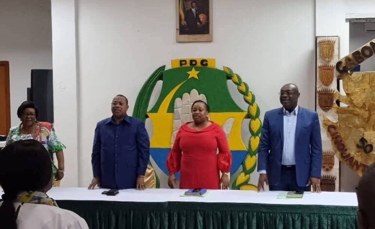 Tournée Présidentielle du PDG : Camélia Ntoutoume Leclercq en ordre de bataille dans la NOYA, KANGO et KOMO-MONDAH