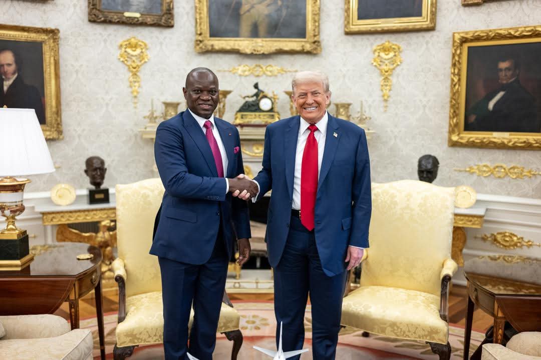 Washington : Brice Clotaire Oligui Nguema présente les grands projets du Gabon à Donald Trump