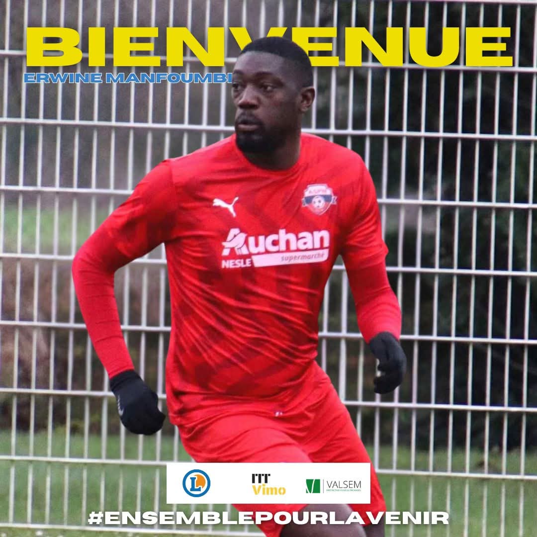 Régional 3 : Union Sportive de Ribécourt s’offre un renfort offensif de poids avec l’arrivée d’Erwine Manfoumbi