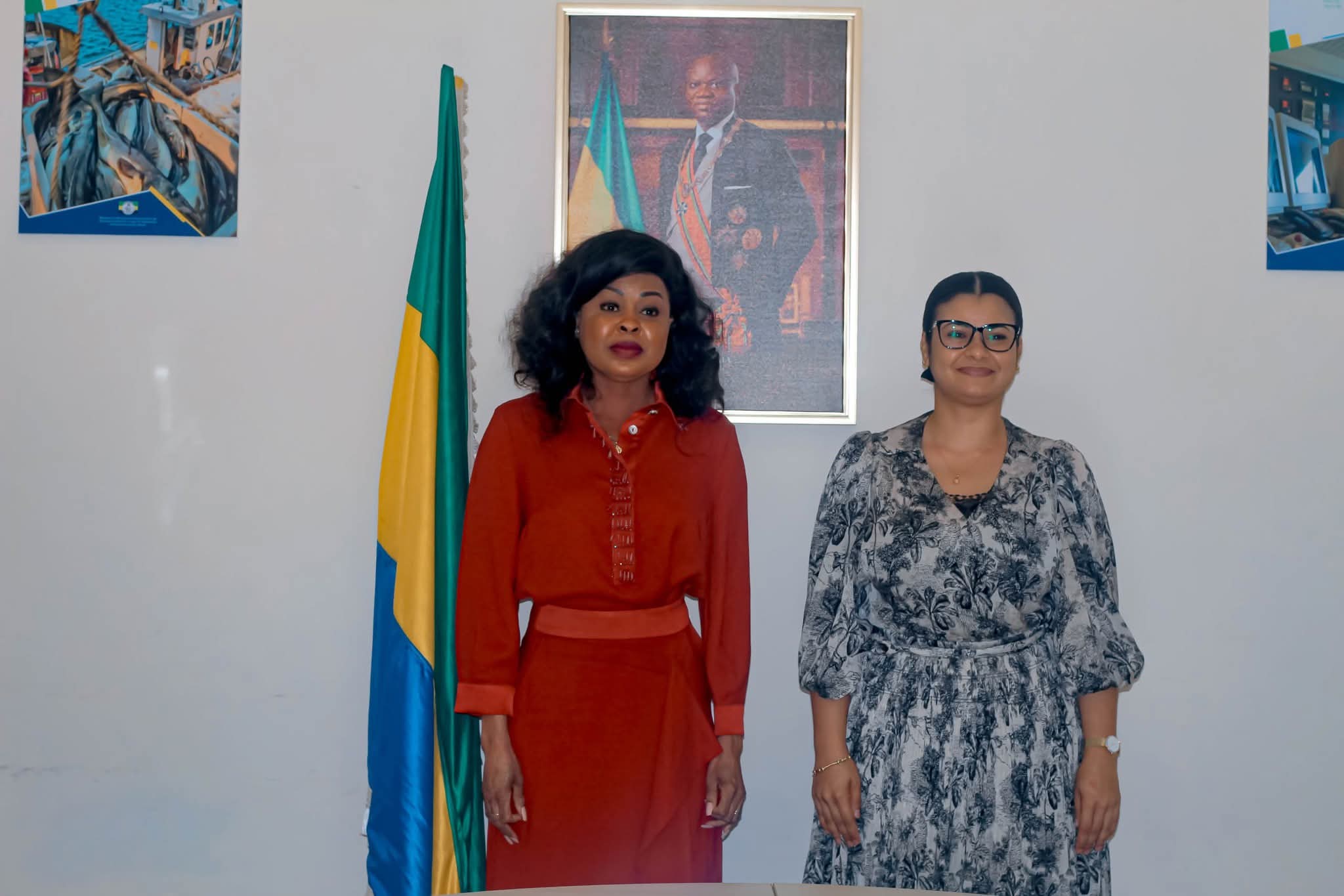 Entrepreneuriat : La ministre Zenaba GNINGA CHANING échange avec la jeune cheffe d’entreprise Yvonne NSEME NANG