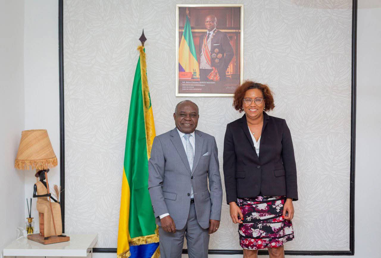 Renforcement de la Coopération Gabon – USA : L’Ambassadeur des États-Unis en Audience avec le Ministre Philippe TONANGOYE