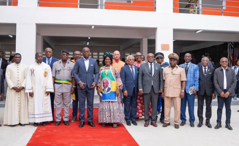 Lambaréné : inauguration du Marché d’Isaac, un nouvel élan pour le commerce local