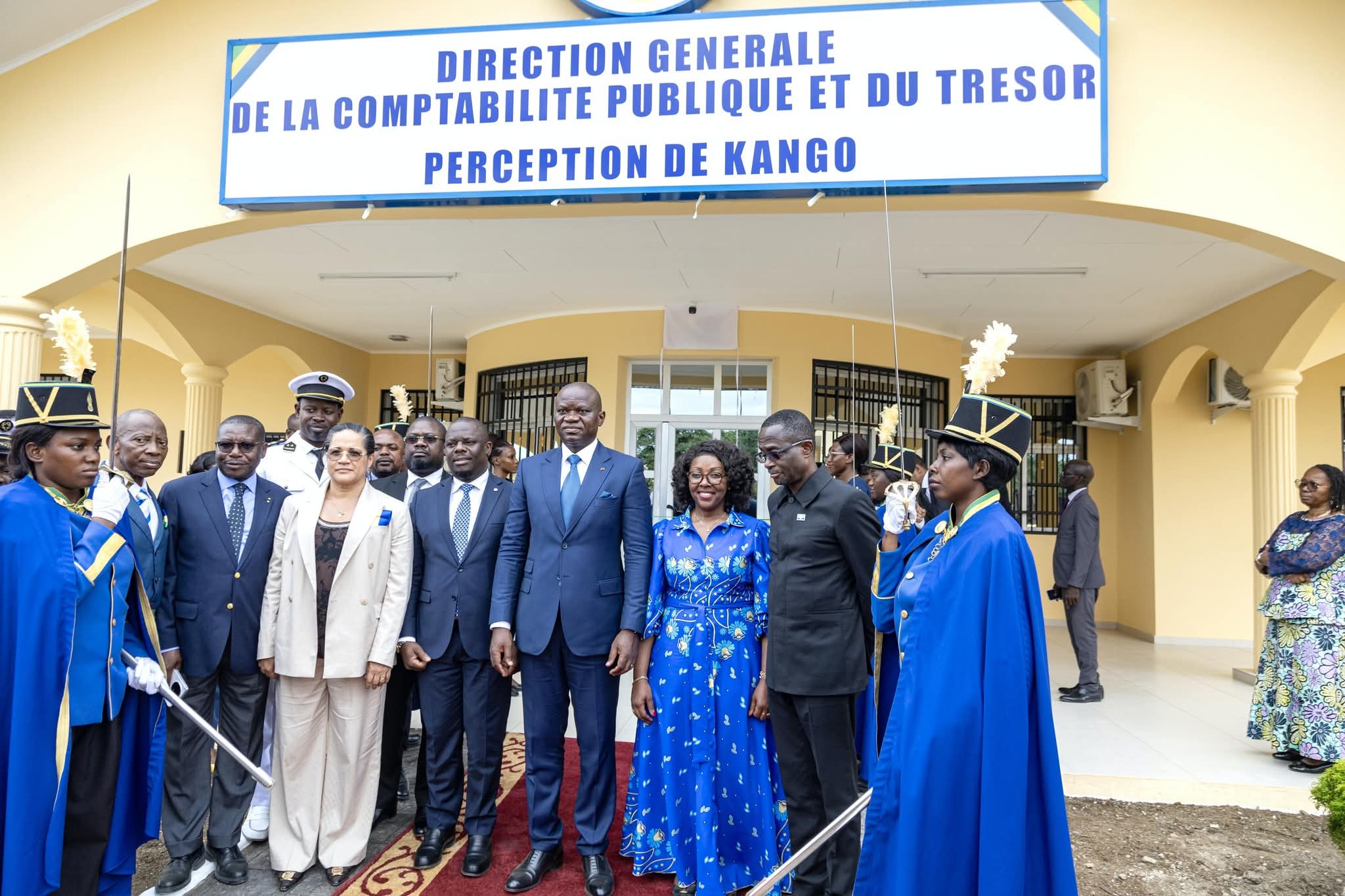 Tournée Nationale : Oligui Nguema inaugure plusieurs infrastructures à Kango et Cocobeach