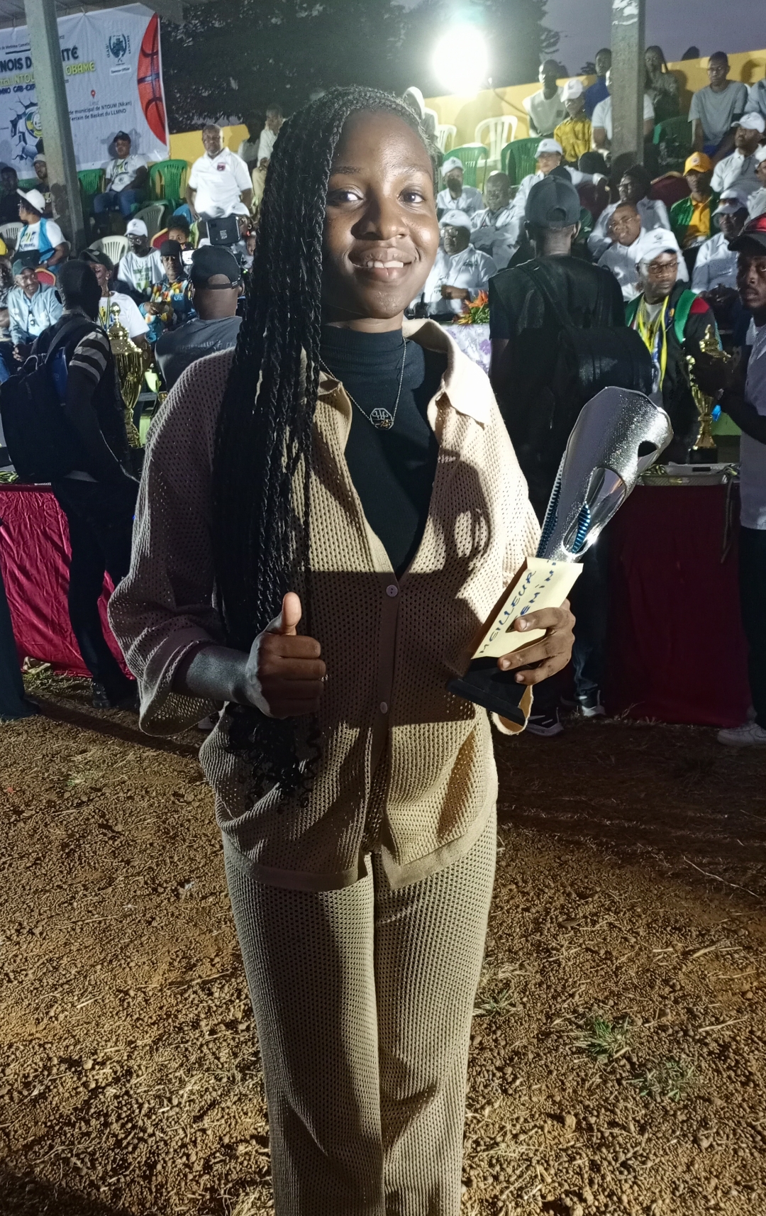 ONGONO ONGONO Christia Israël, révélation et meilleure buteuse du TULUMNO 2025