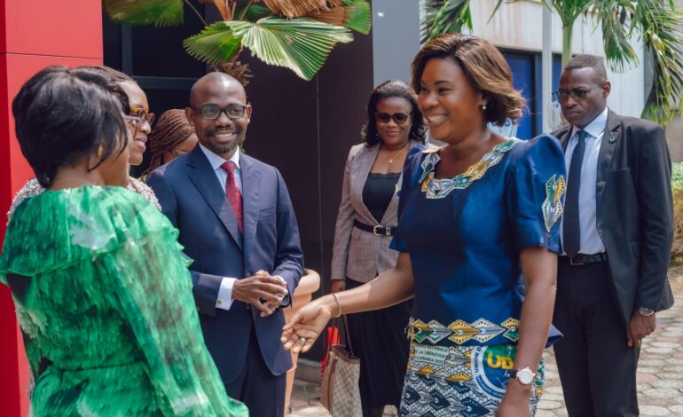 UDB : Zita OLIGUI NGUEMA renforce son engagement auprès de la Ligue des Femmes