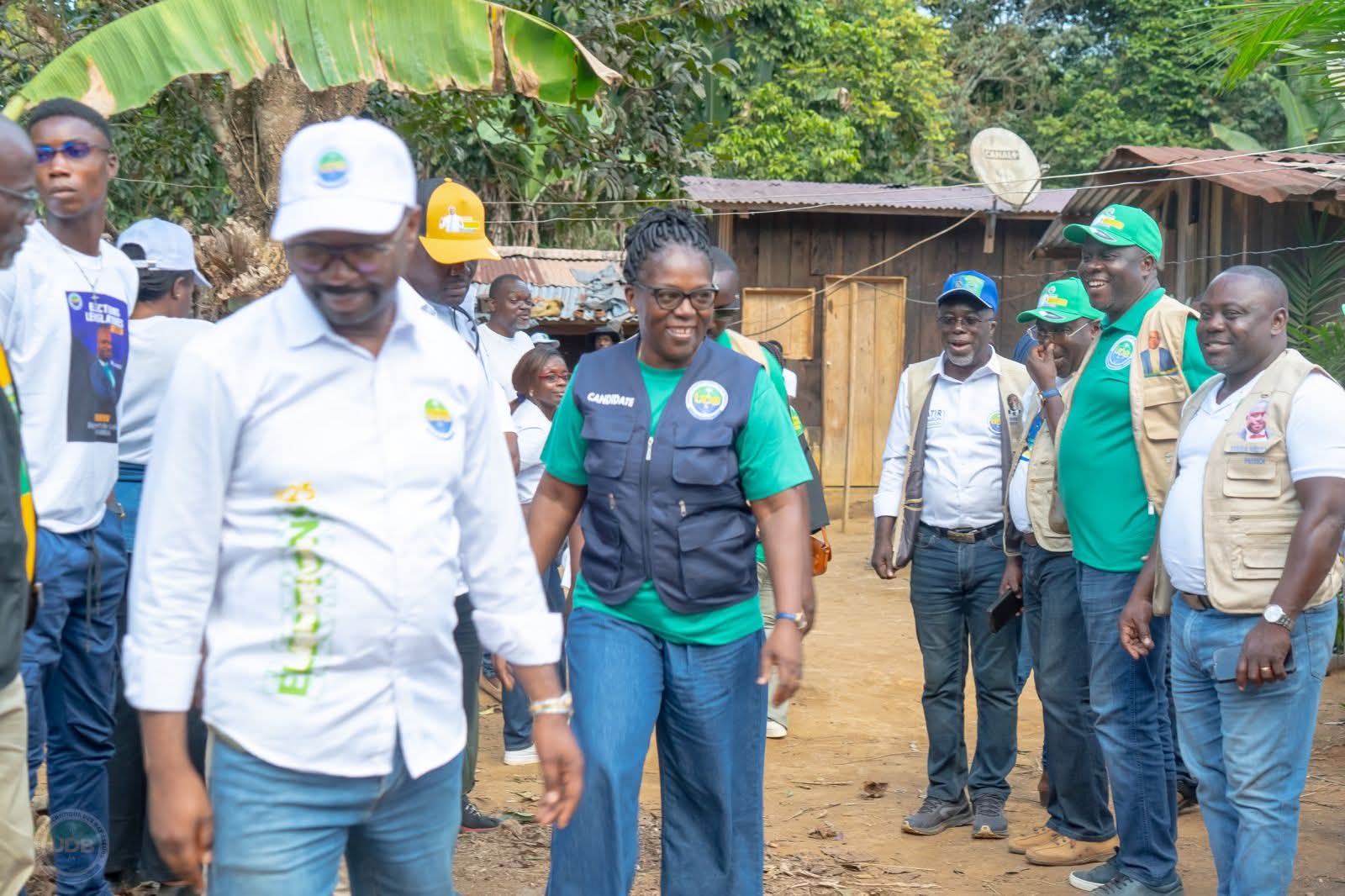 Koulamoutou, Pana et Lastoursville : la VP7 insuffle une nouvelle dynamique aux candidats UDB