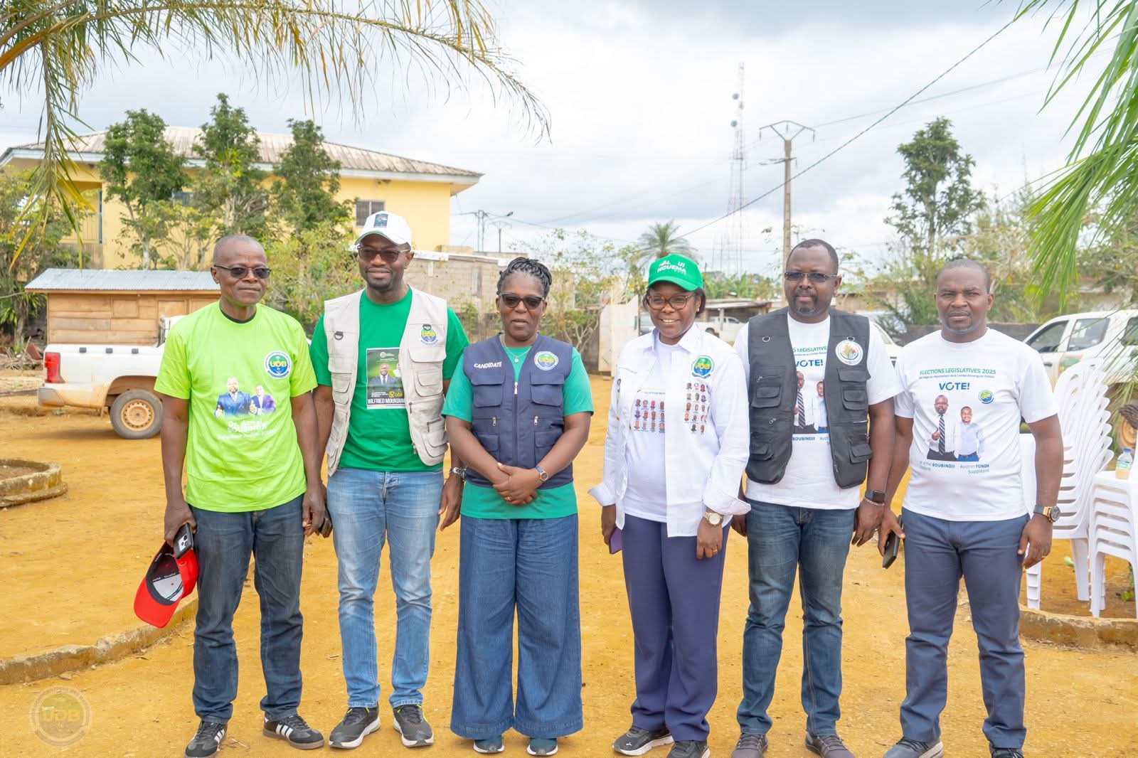 Élections 2025 / Basse-Lombo : Armande Longo épouse Moulengui galvanise les populations de Pana à Moanda