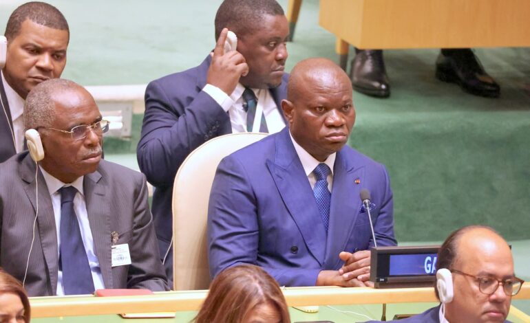 ONU : Le Président Oligui Nguema prend part à la 80e  session de l’Assemblée Générale