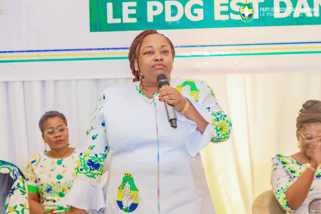 Législatives à Ntoum : Camélia Ntoutoume Leclercq, la voix de la fidélité et de la discipline politique