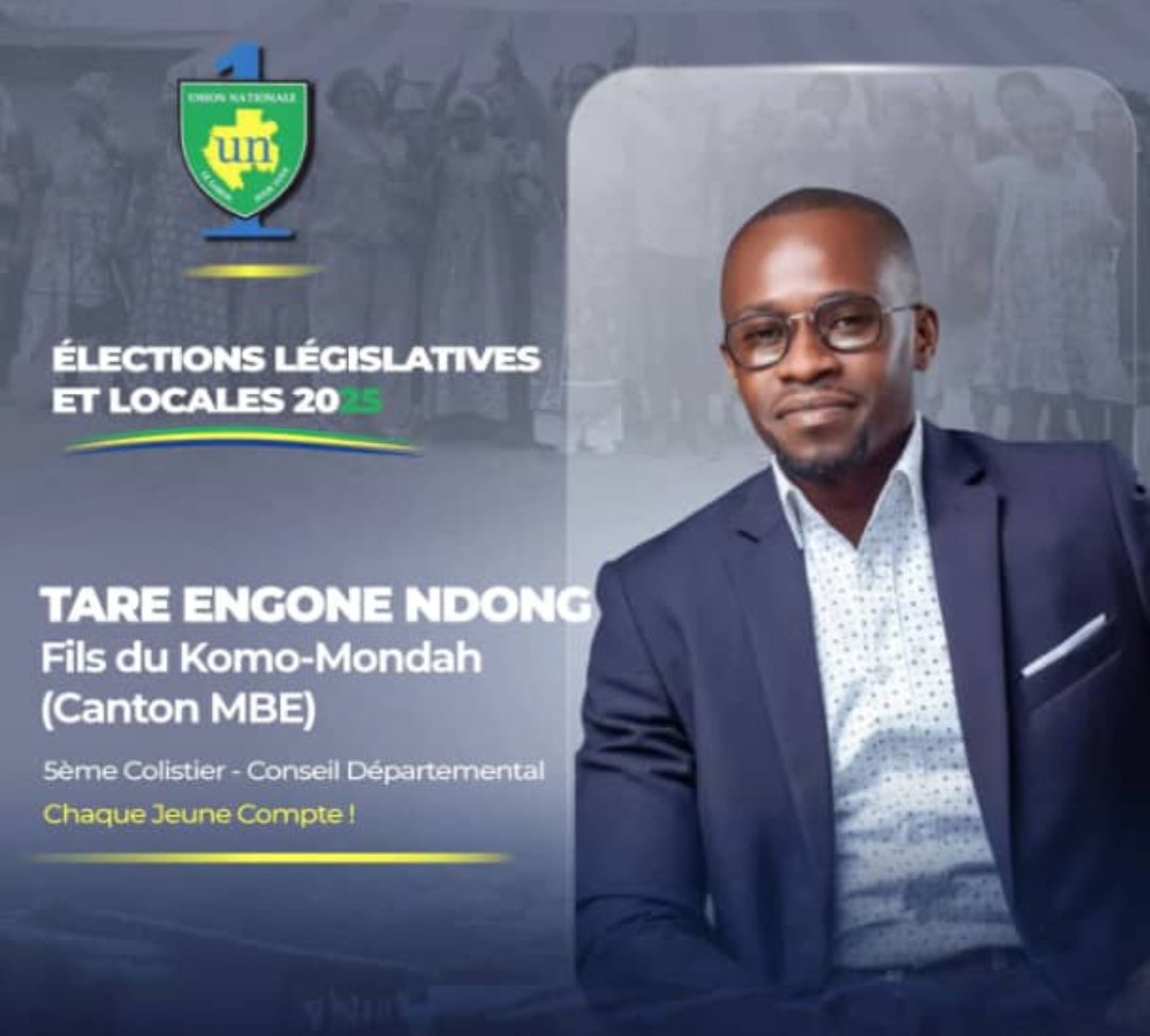 Élections locales 2025 : Engone Ndong, de la plume à l’action pour le canton MBÈ