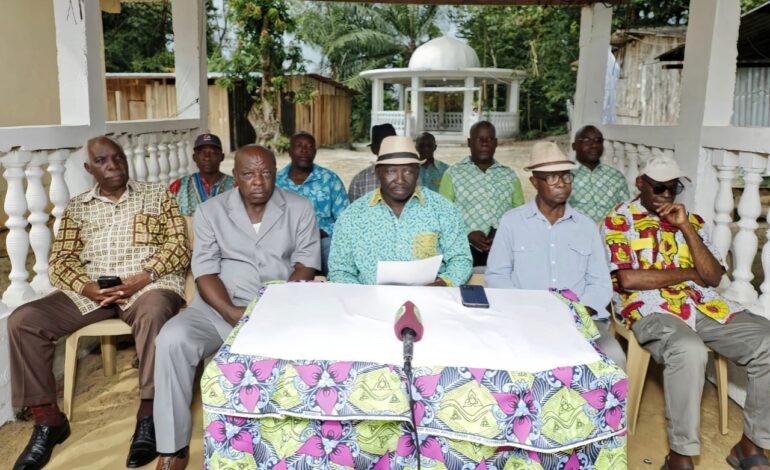 Ntoum : La Mutualité Clanique Oyeck appelle à « préserver l’unité familiale » après les tensions post-électorales dans le 1er Arrondissement