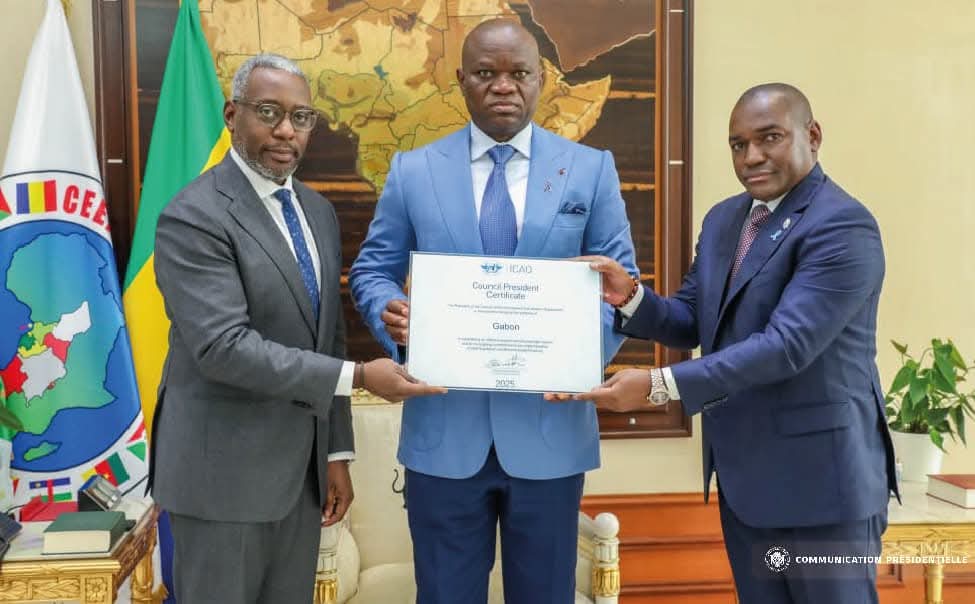 Le Gabon honoré par l’OACI pour ses progrès en sûreté aérienne