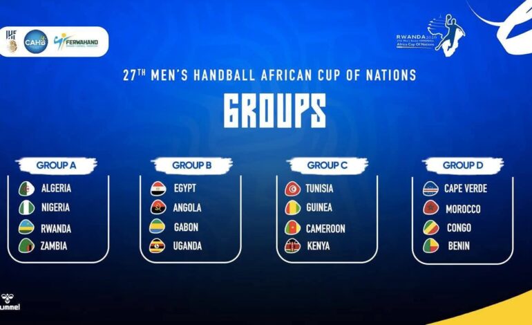 HANDBALL CAN 2026 : LES PANTHÈRES FACE À UN DÉFI MAJEUR À KIGALI