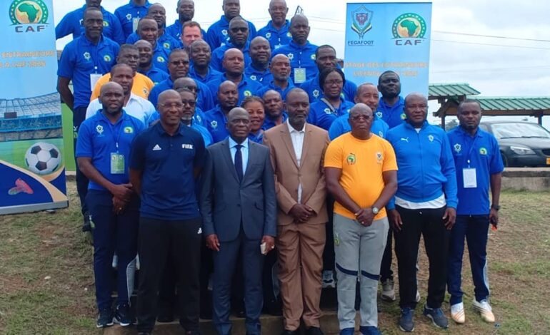 FOOTBALL : LE STAGE DE LICENCE A EST LANCÉ AU GABON
