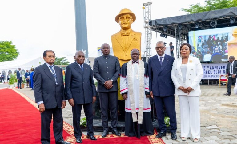 Gabon : Un hommage solennel rendu au Dr Marcel Eloi Rahandi Chambrier