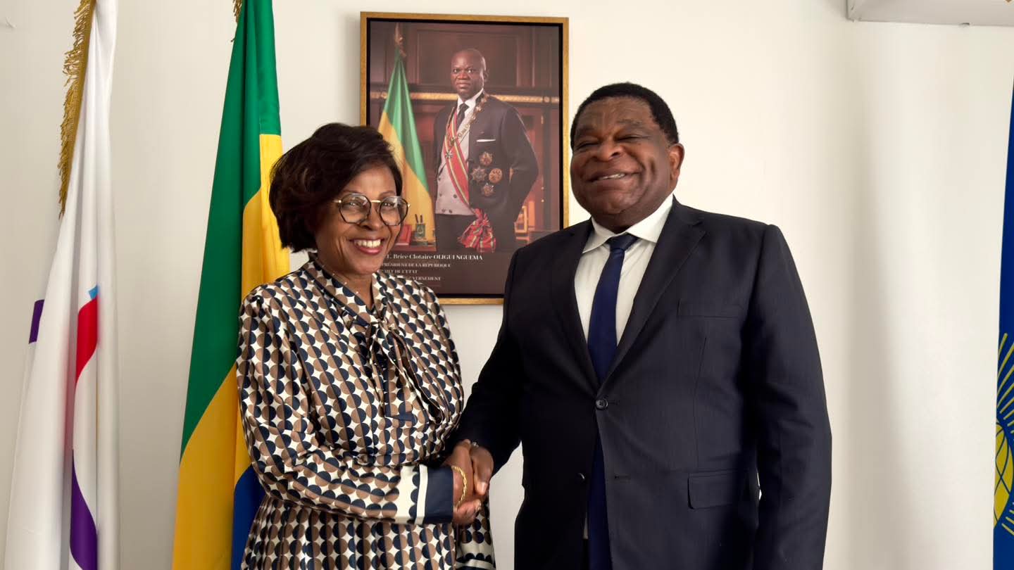 CESE : La Présidente Solange Marthe Guiaké reçoit le Secrétaire général de l’Union interparlementaire