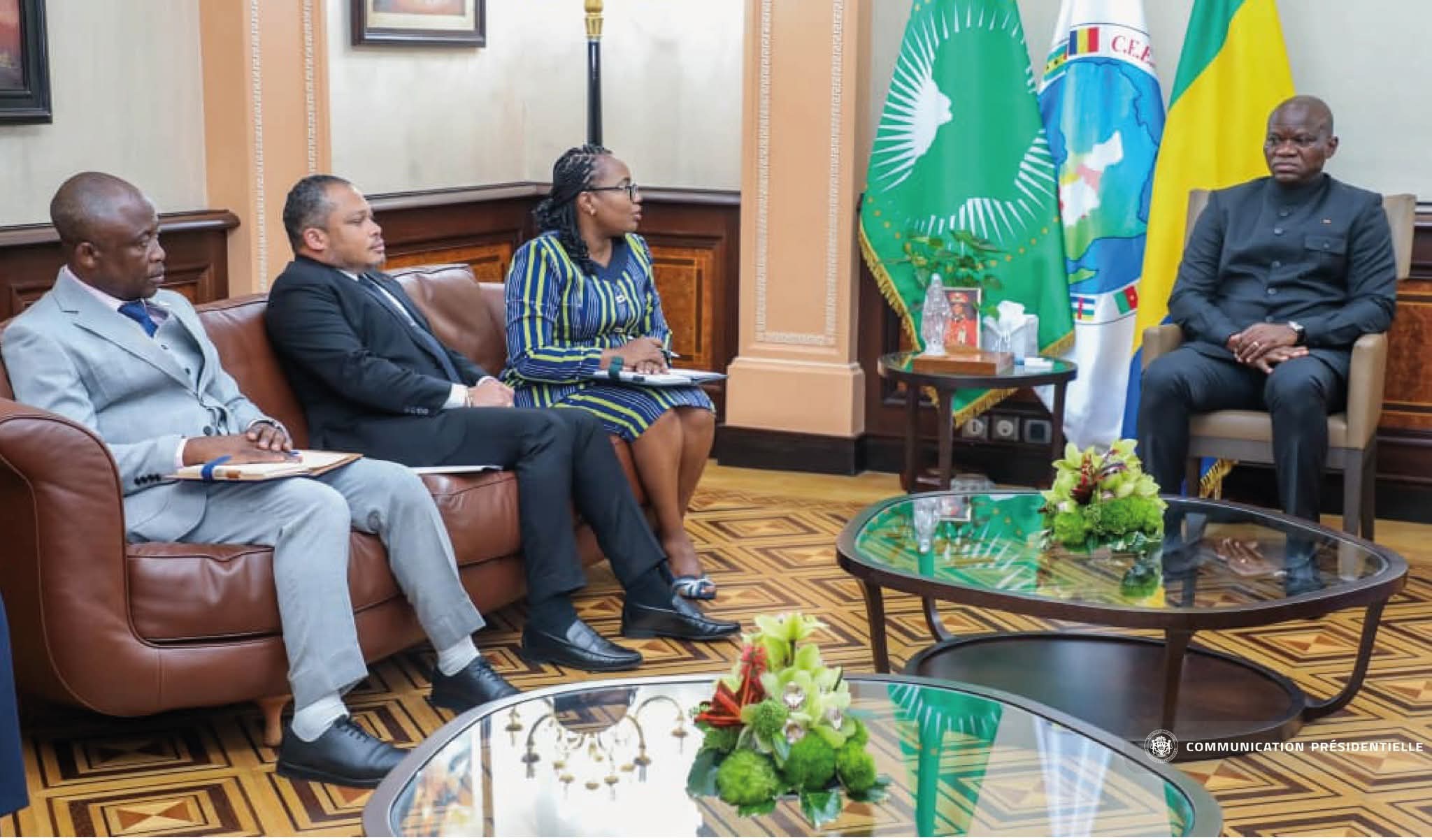 Reprise des paiements sociaux : le Président Oligui Nguema reçoit le Directeur Général de la CNSS